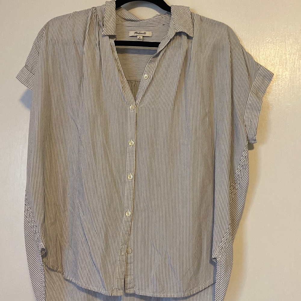 Madewell cap sleeve tunic. Size M.